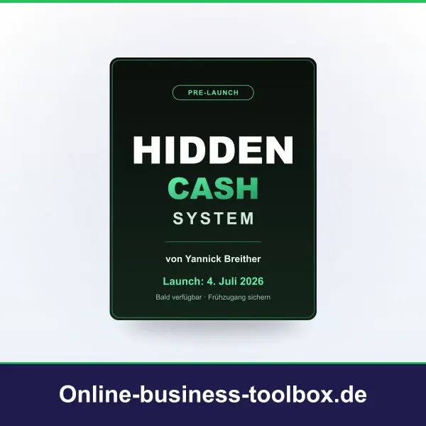Hidden Cash System: Toolbox-Vorschau vor dem Launch