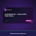 PromoLinks: die Link-Toolbox für dein Online-Business